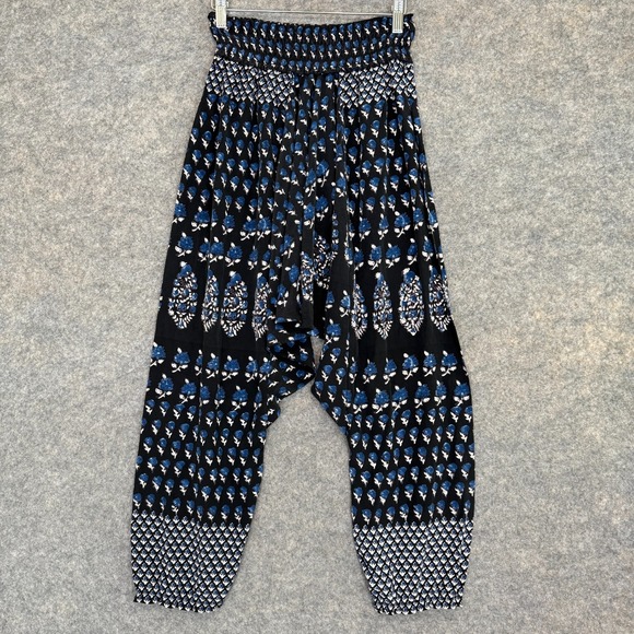 Ulla Johnson Other - Ulla Johnson Naomie 100% Silk Harem Pants Womens 6 Floral Lightweight Stretch